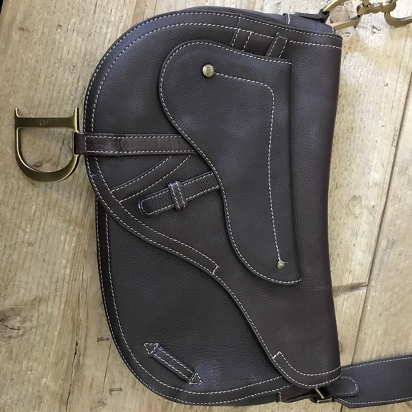 Christian Dior ICONIC Saddle Bag Crossbody - Picture 3 of 11